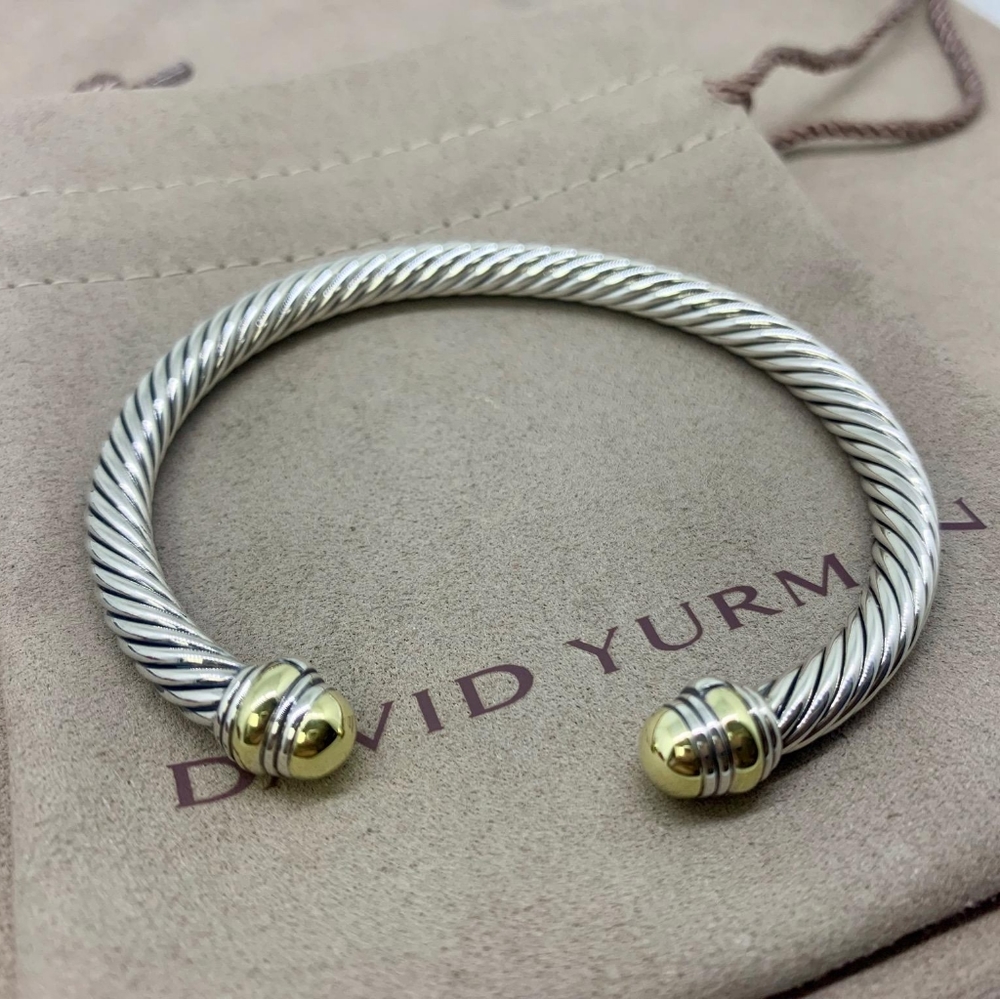 NWOT David Yurman Cable Classic Bracelet 14k Gold
